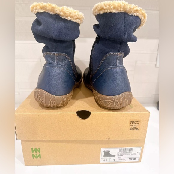 El Naturalista women's boots Size 10, Soft grain- Lux Suede, Ocean, EUR 41 - Picture 4 of 6